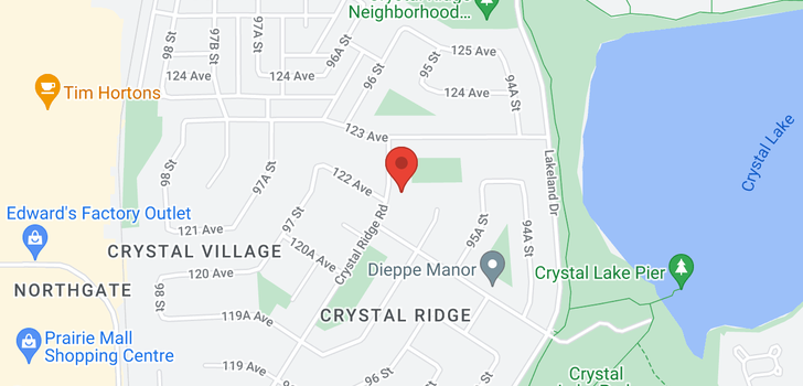 map of 12117 Crystal Ridge Road Road
